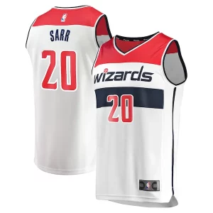 Alexandre Sarr Washington Wizards Youth Fast Break Replica Eye - catching Player Jersey Association Edition White Must - Have for Jerseys Lovers