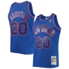 Allan Houston New York Knicks 1996/97 Throwback Dark Fabulous Swingman Jersey Blue Perfect for Game Day
