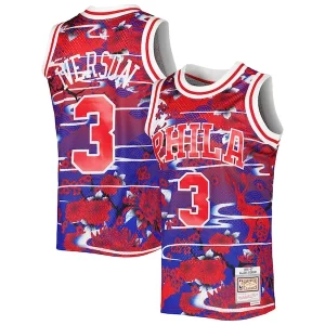 Allen Iverson Philadelphia 76ers 1996/97 Hardwood Classics Lunar New Year Swingman Jersey Red Premium Perfect for Game Day