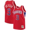 Allen Iverson Philadelphia 76ers 1996/97 Hardwood Gorgeous Classics Swingman Jersey Red/White Great for Fans
