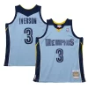 Allen Premium Iverson Memphis Grizzlies 2009/10 Hardwood Classics Swingman Jersey Light Blue Ideal for Collectors