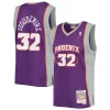 Amar'e Stoudemire Phoenix Suns 2001/02 Hardwood Classics Trendy Swingman Jersey Purple/White Perfect for Game Day