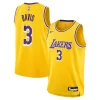 Anthony Davis Los Angeles Lakers Nike Youth Swingman Jersey Icon Edition Gold Stylish Perfect for Game Day