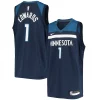 Anthony Edwards Minnesota Timberwolves Nike Youth 2020/21 Swingman Jersey Icon Elegant Edition Navy Ideal for Collectors
