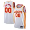 Atlanta Hawks Nike Unisex Swingman Custom Unique Jersey White Association Edition for Basketball Enthusiasts