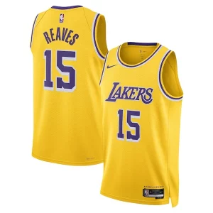 Austin Reaves Los Gorgeous Angeles Lakers Nike Unisex Swingman Jersey Icon Edition Gold Must - Have for Jerseys Lovers
