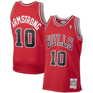 B. J. Armstrong Chicago Bulls 2001/02 Hardwood Classics Swingman Chic Jersey Red Perfect for Game Day