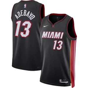 Bam Adebayo Miami Heat Nike Unisex Swingman Jersey Icon Fabulous Edition Black for Basketball Enthusiasts
