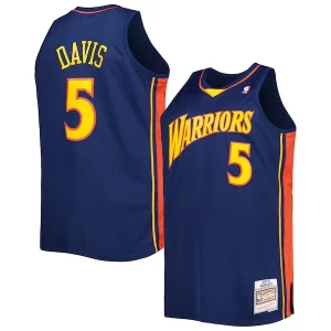 Baron Davis Golden State Warriors Big & Tall Hardwood Unique Classics 2006/07 Swingman Jersey Navy Perfect for Game Day
