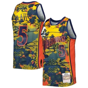Baron Davis Golden State Warriors Hardwood Classics Fabulous Lunar New Year Swingman Jersey Blue for Basketball Enthusiasts