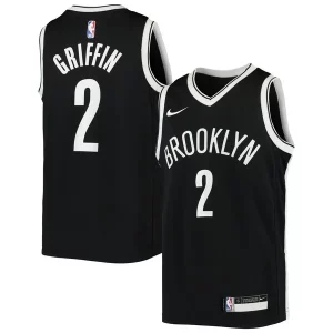 Blake Griffin Brooklyn Unique Nets Nike Youth Swingman Jersey Icon Edition Black Perfect for Game Day