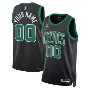 Boston Celtics Jordan Brand Unisex Gorgeous 2022/23 Swingman Custom Jersey Statement Edition Black Must - Have for Jerseys Lovers
