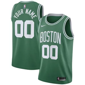 Boston Celtics Nike 2020/21 Swingman Custom Jersey Icon Edition Kelly Chic Green Ideal for Collectors