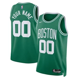 Boston Celtics Nike Unisex 2022/23 Unique Swingman Custom Jersey Kelly Green Icon Edition Must - Have for Jerseys Lovers