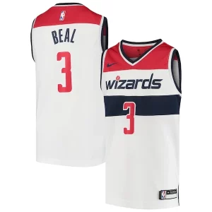 Bradley Beal Washington Wizards Nike Youth Eye - catching Swingman Jersey Statement Edition White Perfect for Game Day