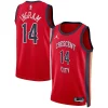 Brandon Ingram New Orleans Pelicans Jordan Brand Unisex Swingman Premium Jersey Statement Edition Red Perfect for Game Day