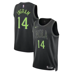 Brandon Ingram New Orleans Pelicans Nike Unisex Chic 2023/24 Swingman Jersey Black City Edition for Basketball Enthusiasts