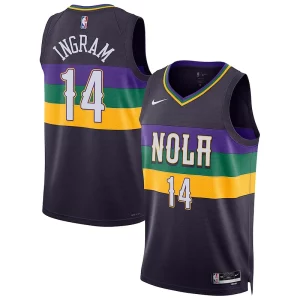 Brandon Ingram New Orleans Pelicans Nike Unisex Fabulous 2022/23 Swingman Jersey City Edition Purple for Basketball Enthusiasts