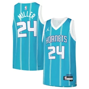 Brandon Miller Charlotte Hornets Nike Youth Swingman Jersey Icon Edition Fabulous Teal Perfect for Game Day