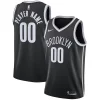 Brooklyn Nets Nike Gorgeous 2020/21 Swingman Custom Jersey Icon Edition Black Great for Fans