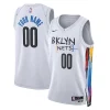 Brooklyn Nets Nike Unisex 2022/23 Swingman Custom Jersey City Trendy Edition White Great for Fans