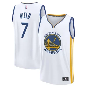 Buddy Hield Golden State Warriors Fast Chic Break Replica Player Jersey Association Edition White Must - Have for Jerseys Lovers
