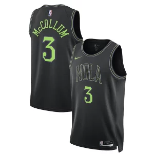CJ McCollum New Orleans Pelicans Nike Unisex 2023/24 Swingman Jersey Gorgeous Black City Edition Great for Fans