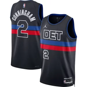 Cade Cunningham Detroit Pistons Jordan Brand Unisex Swingman Elegant Jersey Statement Edition Black Ideal for Collectors