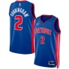 Cade Cunningham Detroit Pistons Nike Unisex Swingman Jersey Icon Fabulous Edition Blue/White Ideal for Collectors