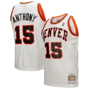 Carmelo Anthony Denver Nuggets 2006/07 Premium Swingman Jersey White Must - Have for Jerseys Lovers
