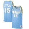 Carmelo Anthony Denver Nuggets Hardwood Classics Swingman Jersey Light Blue Stylish for Basketball Enthusiasts