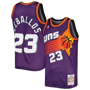 Cedric Ceballos Phoenix Suns 1992/93 Hardwood Classics Swingman Jersey Gorgeous Purple Great for Fans