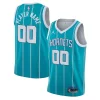 Charlotte Hornets Jordan Brand 2020/21 Swingman Custom Gorgeous Jersey Icon Edition Teal Must - Have for Jerseys Lovers