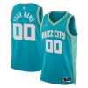 Charlotte Hornets Jordan Brand Unisex 2023/24 Custom Swingman Jersey Teal City Unique Edition Must - Have for Jerseys Lovers