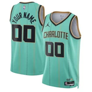 Charlotte Hornets Jordan Brand Unisex Trendy 2024/25 Custom Swingman Jersey City Edition Mint Perfect for Game Day