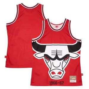Chicago Bulls Hardwood Classics Blown Out Stylish Fashion Jersey Red Ideal for Collectors