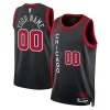 Chicago Bulls Nike Premium Unisex 2023/24 Custom Swingman Jersey Black City Edition for Basketball Enthusiasts
