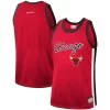 Chicago Stylish Bulls Hardwood Classics Team Heritage Fashion Jersey Red Ideal for Collectors