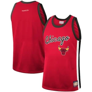 Chicago Stylish Bulls Hardwood Classics Team Heritage Fashion Jersey Red Ideal for Collectors