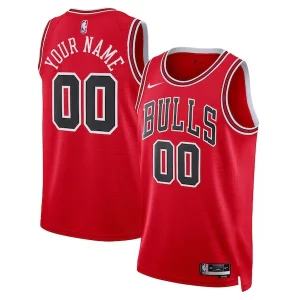 Chicago Unique Bulls Nike Unisex Swingman Custom Jersey Red Icon Edition for Basketball Enthusiasts