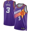Chris Paul Gorgeous Phoenix Suns Nike Swingman Jersey Classic Edition Purple Perfect for Game Day