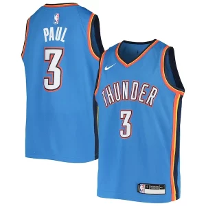 Chris Paul Oklahoma City Thunder Gorgeous Nike Youth Team Swingman Jersey Blue Great for Fans