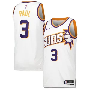 Chris Paul Phoenix Suns Nike Unisex Swingman Jersey Association Edition White Gorgeous Ideal for Collectors