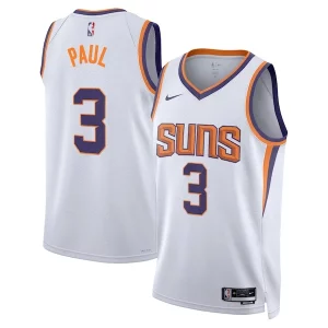 Chris Paul Phoenix Suns Nike Unisex Swingman Jersey Association Edition White/Purple Chic Great for Fans