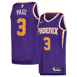 Chris Paul Phoenix Suns Nike Unisex Swingman Jersey Icon Unique Edition Purple/White for Basketball Enthusiasts