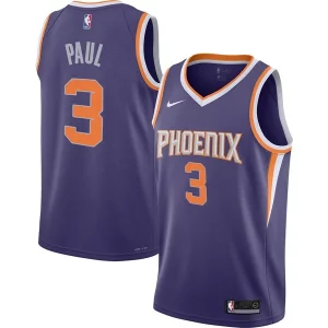 Chris Paul Phoenix Suns Nike Youth Swingman Chic Jersey Icon Edition Purple/White Must - Have for Jerseys Lovers