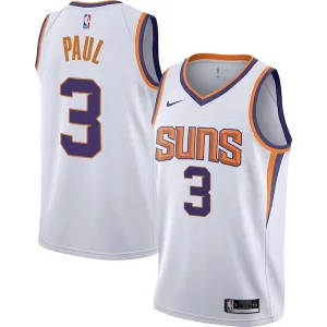 Chris Paul Phoenix Suns Nike Youth Swingman Jersey Chic Association Edition White/Purple Great for Fans