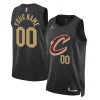 Cleveland Cavaliers Jordan Brand Unisex 2022/23 Swingman Custom Jersey Statement Edition Black Eye - catching Must - Have for Jerseys Lovers