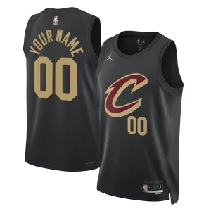 Cleveland Cavaliers Jordan Brand Unisex 2022/23 Swingman Custom Jersey Statement Edition Black Eye - catching Must - Have for Jerseys Lovers