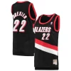 Clyde Drexler Portland Trail Blazers Trendy Women's 1991/92 Hardwood Classics Swingman Jersey Black Must - Have for Jerseys Lovers